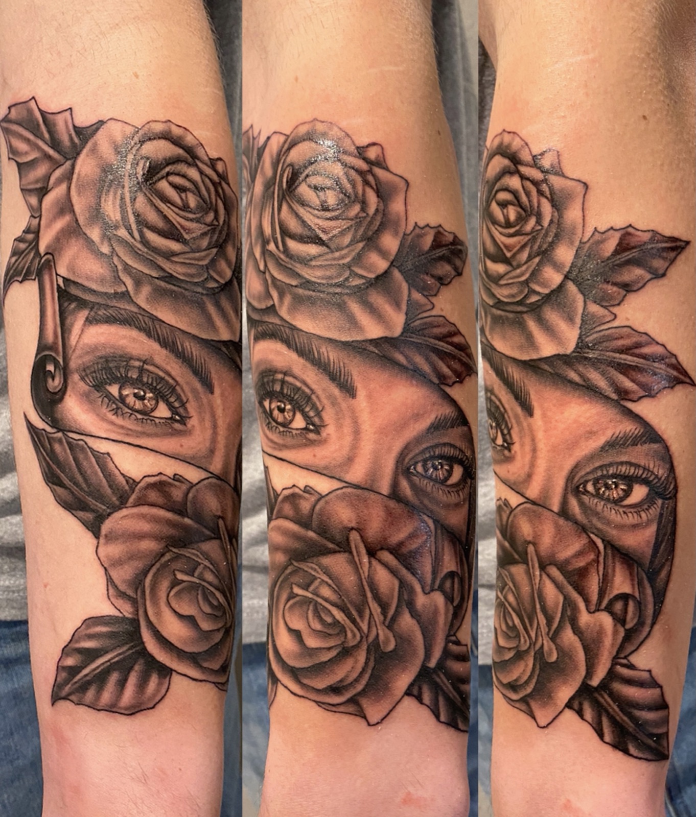 Custom tattoo work by Cameron D Straub at Viking Tattoo Studio